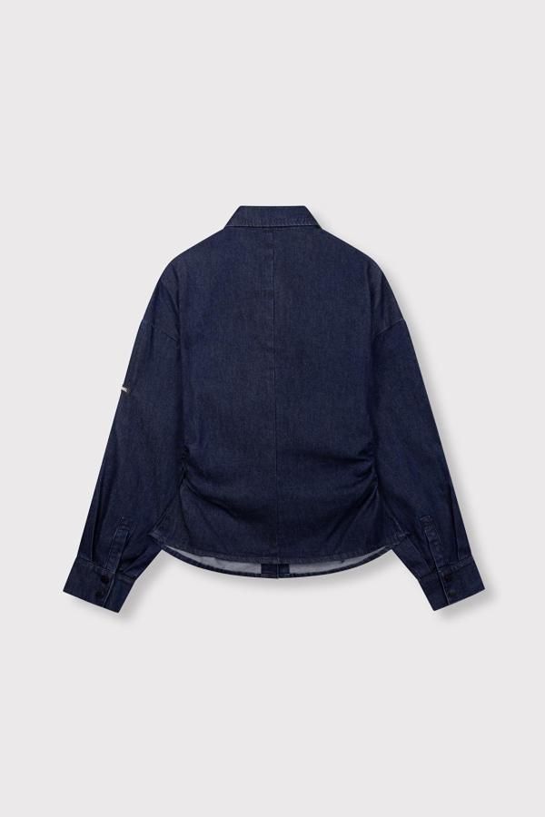 adies_woven_fitted_waist_denim__blouse_4