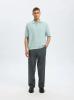 Foam_relaxed_gebreide_polo_lichtblauw_2