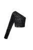Glitter_one_shoulder_top___Black_7