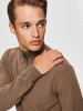 Half_zip_cardigan_teak_melange_1