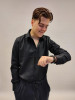 Woven_fit_shirt___black