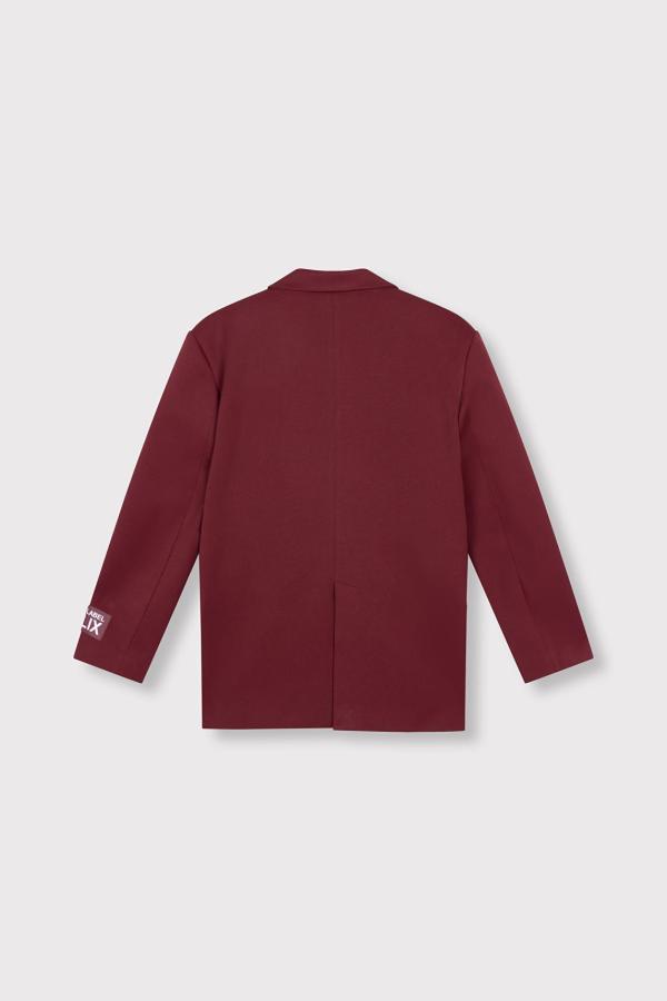 ladies_woven_oversized_blazer_bordeaux